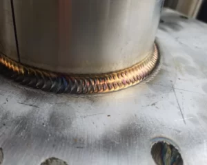 stainlees steel 304 welding fabrication flange