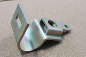 custom galvanized steel fabrication bracket