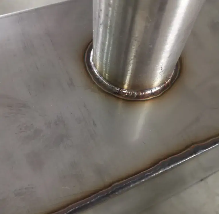 Custom metal welded water tank