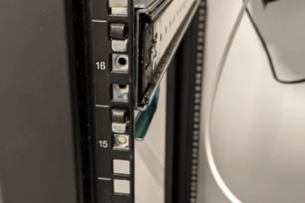 precision server rack rail
