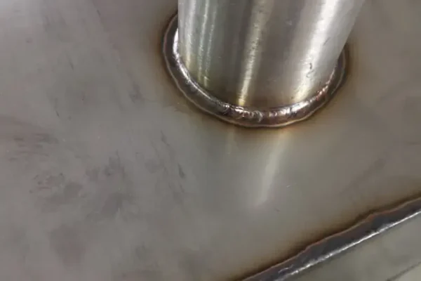 Custom metal welded water tank
